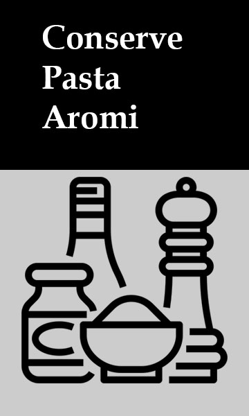 conserve pasta aromi